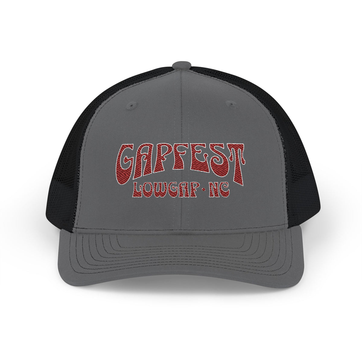 Embroidered GapFest 2025 OG Trucker Cap - Vintage Distressed Snapback Hat