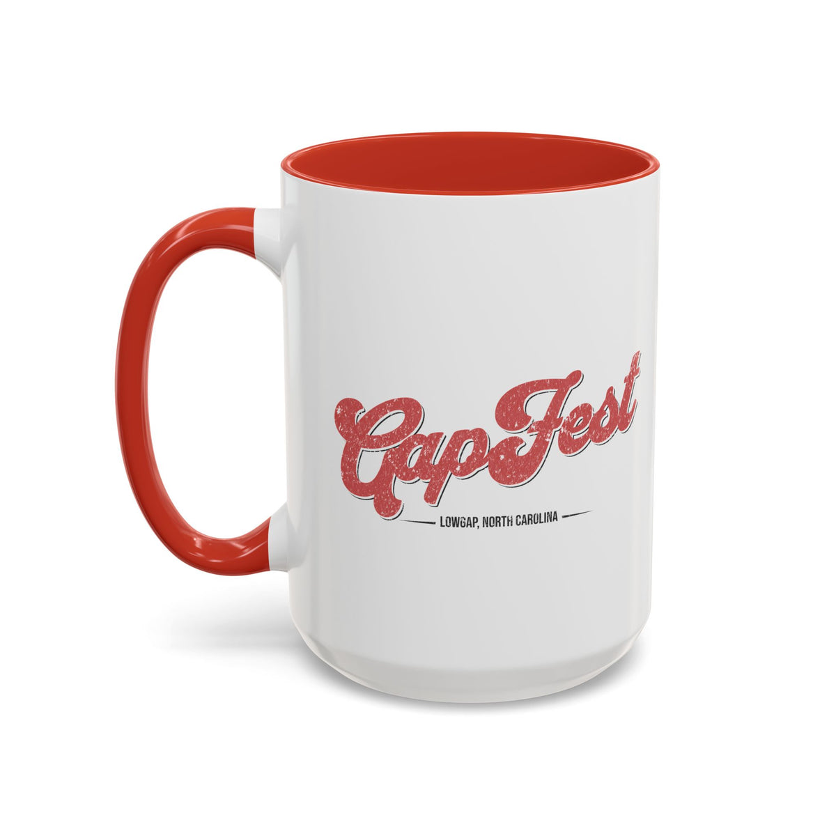 GapFest Coffee Mug — Vintage Logo Ceramic Accent Mug (11/15 oz)