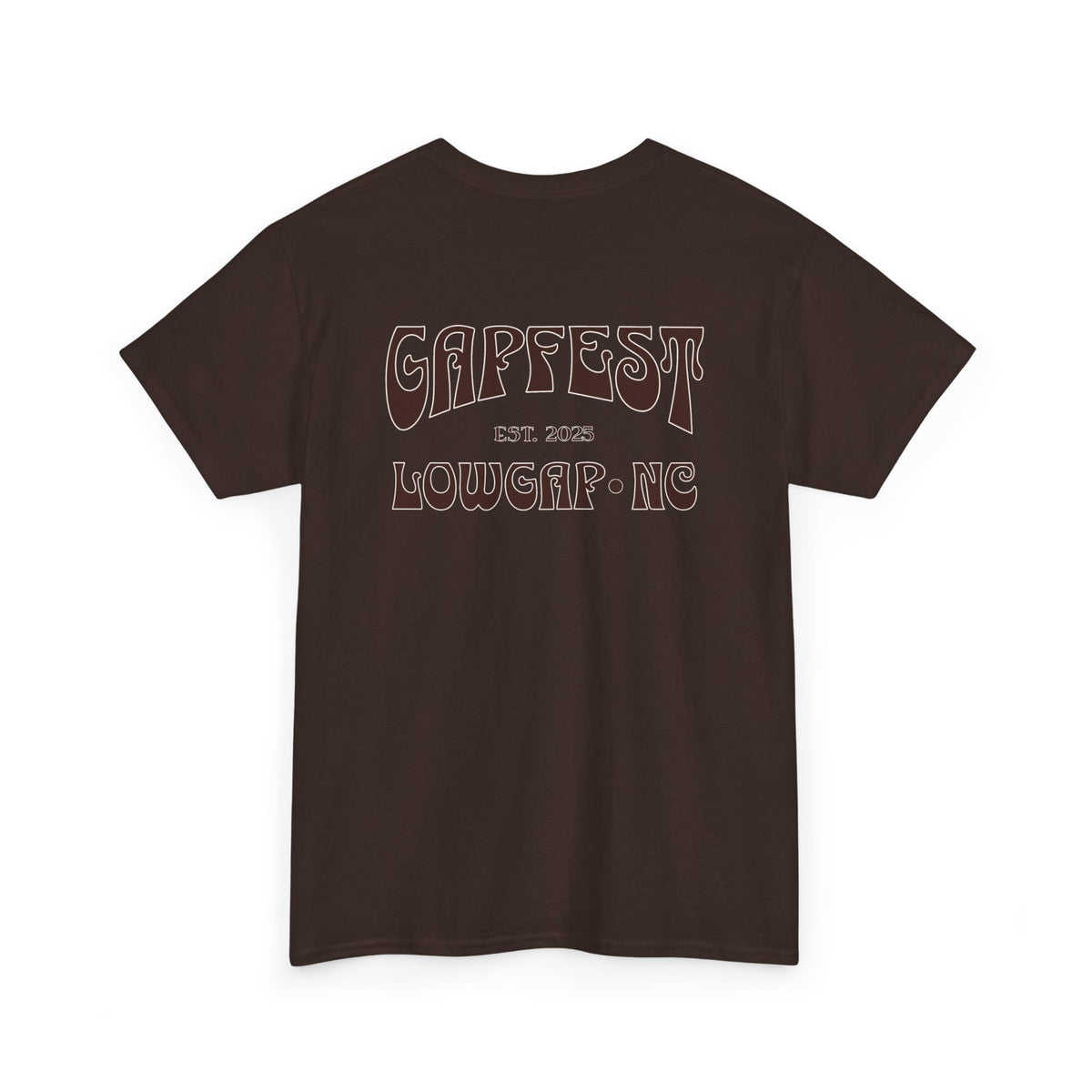 GapFest 2025 OG T-Shirt — GapFest Lowgap NC Retro Mountain Tee