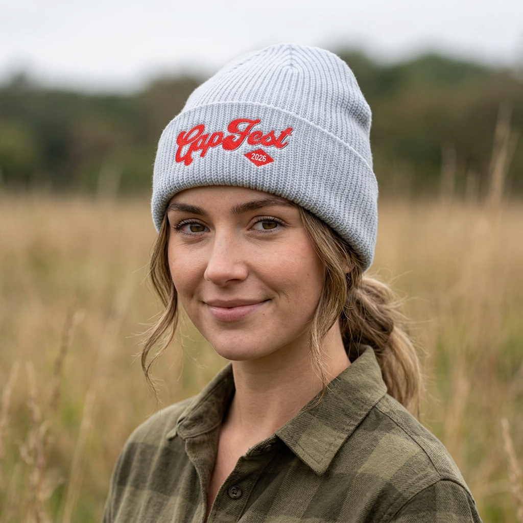 Cuff Beanie — GapFest 2026 Embroidered Knit Beanie