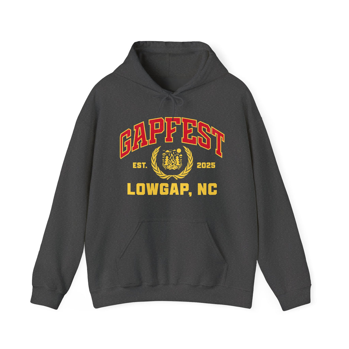 GapFest Lowgap NC Hoodie — Vintage College-Style Pullover