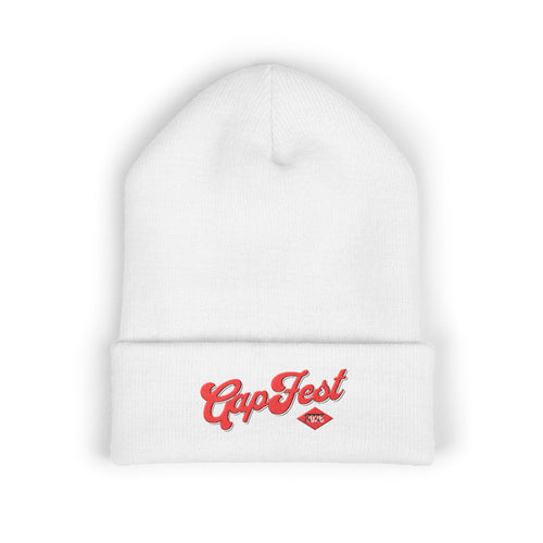 Embroidered GapFest 2026 Cuffed Beanie — Knit Winter Hat