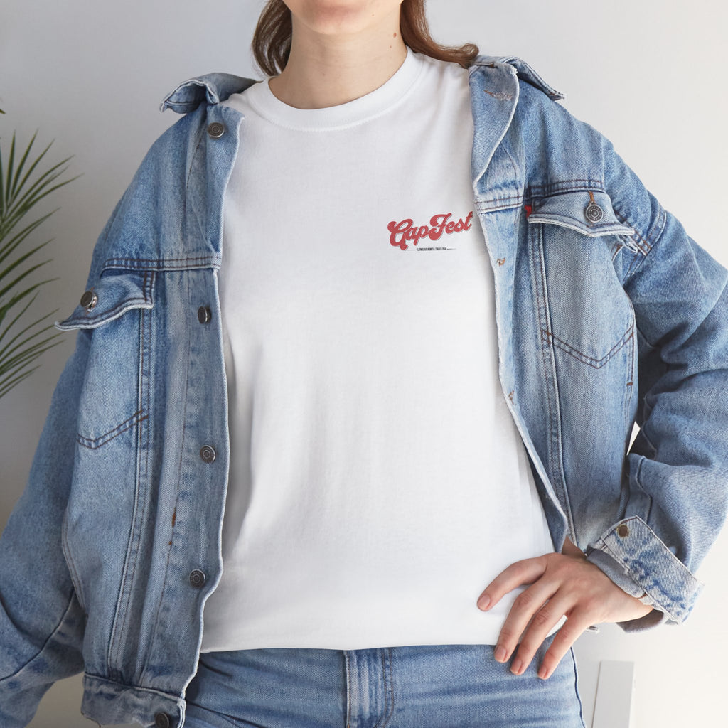 GapFest Handcrafted Logo Tee — Festival Graphic T‑Shirt