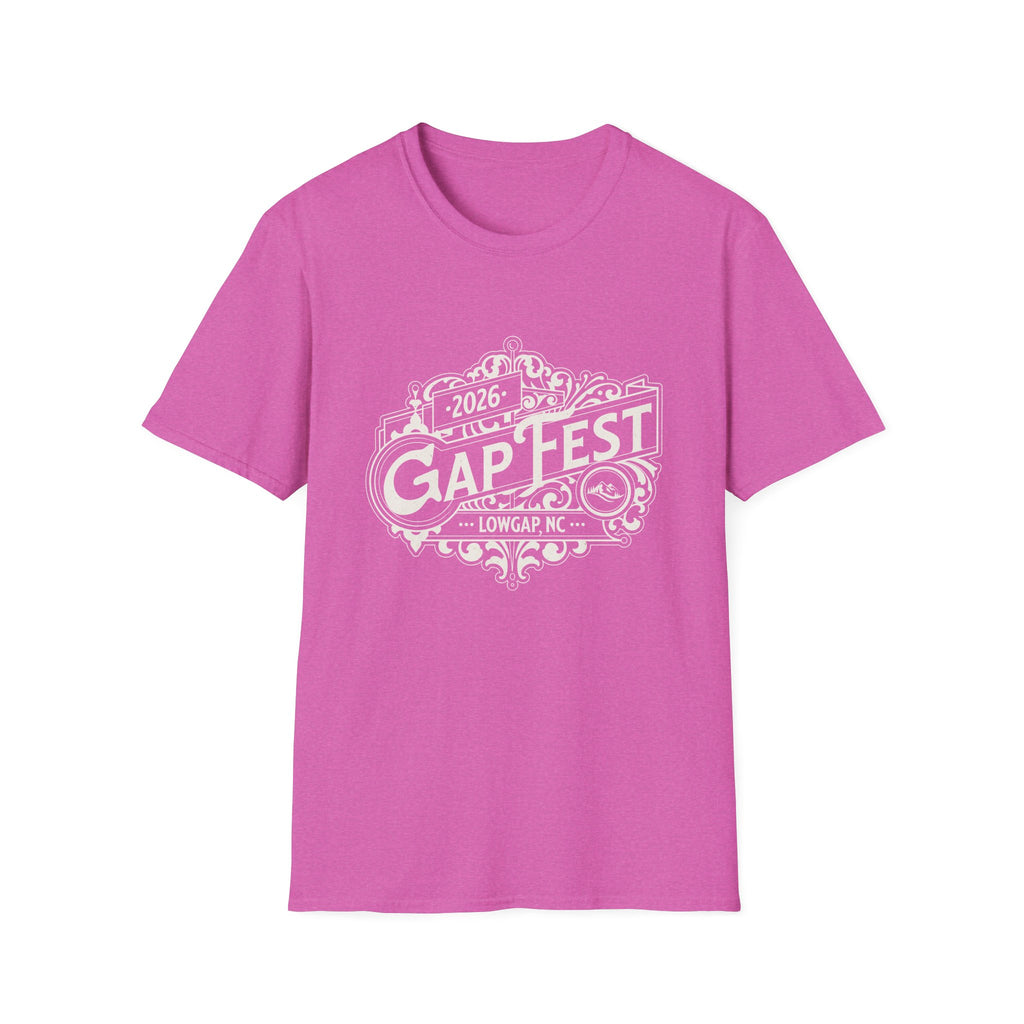 GapFest 2026 Vintage Logo Front Design Fitted T-Shirt