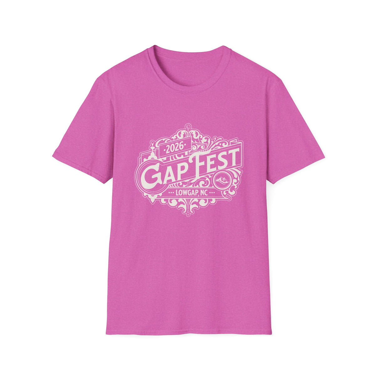 GapFest 2026 Vintage Logo Front Design Fitted T-Shirt