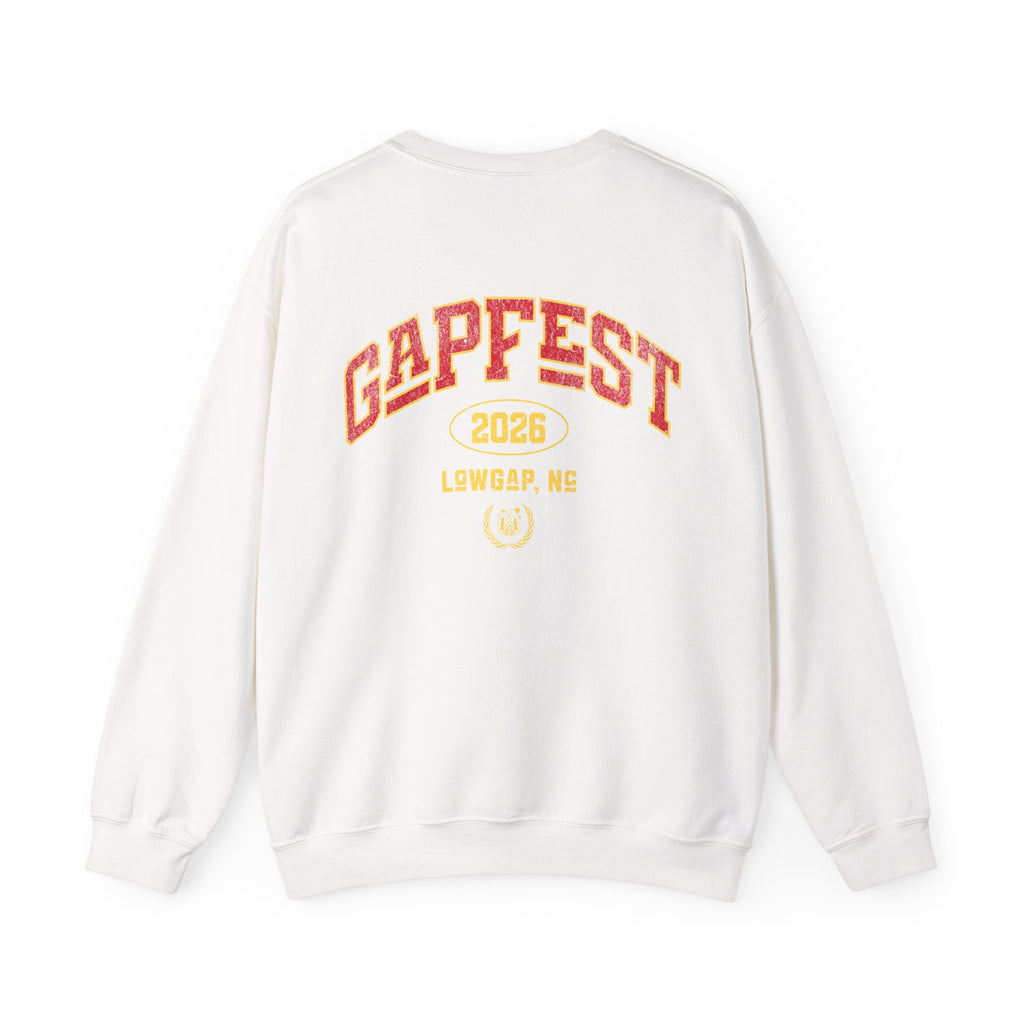 Crewneck Sweatshirt — GAPFEST 2026 Vintage Campus Pullover