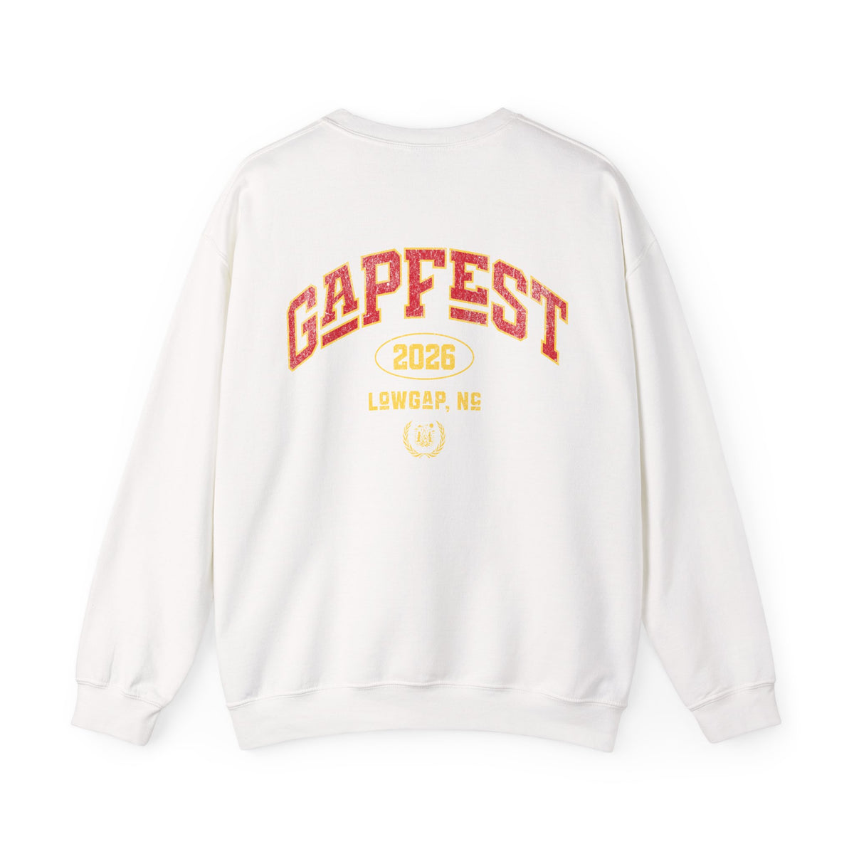 Crewneck Sweatshirt — GAPFEST 2026 Vintage Campus Pullover