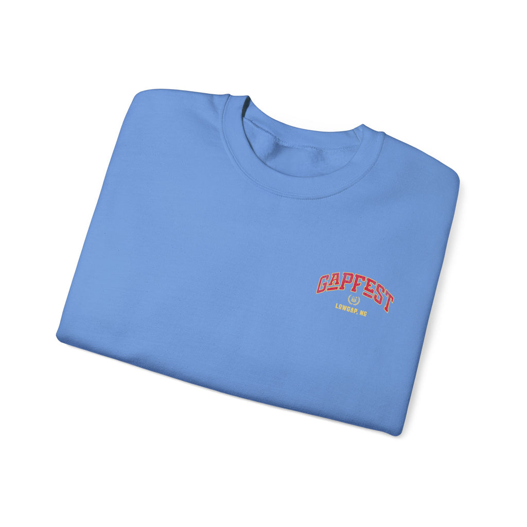 Crewneck Sweatshirt — GAPFEST 2026 Vintage Campus Pullover