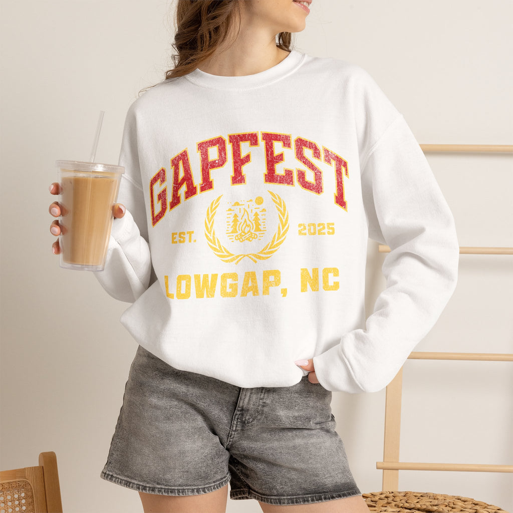 Gapfest Lowgap NC Crewneck Sweatshirt – Vintage College-Style Pullover