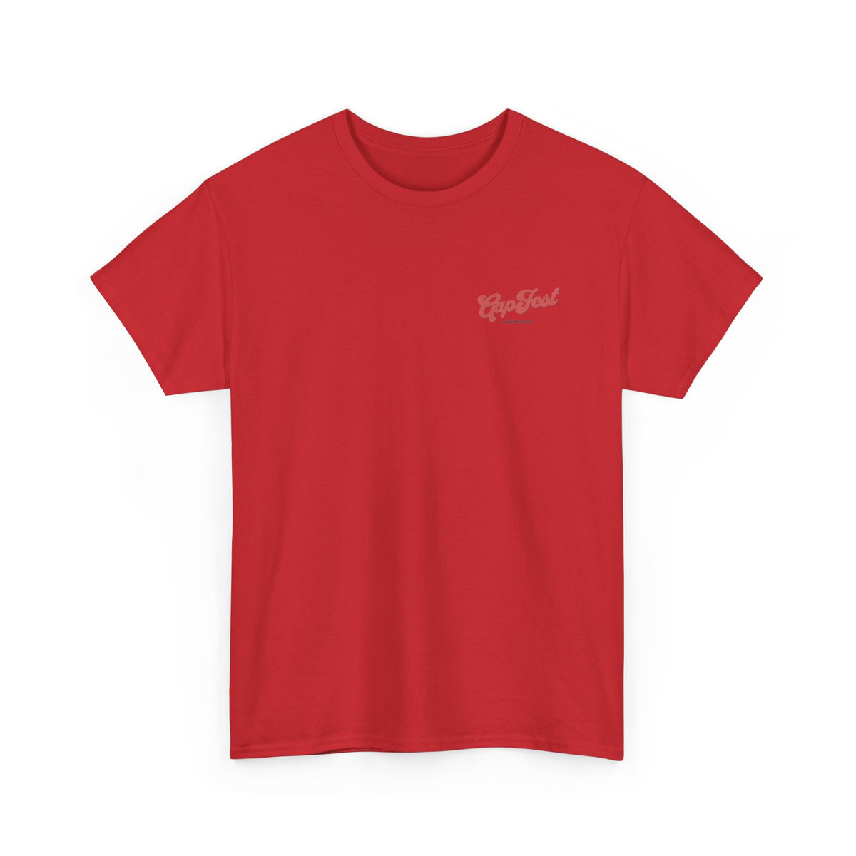 GapFest Handcrafted Logo Tee — Festival Graphic T‑Shirt