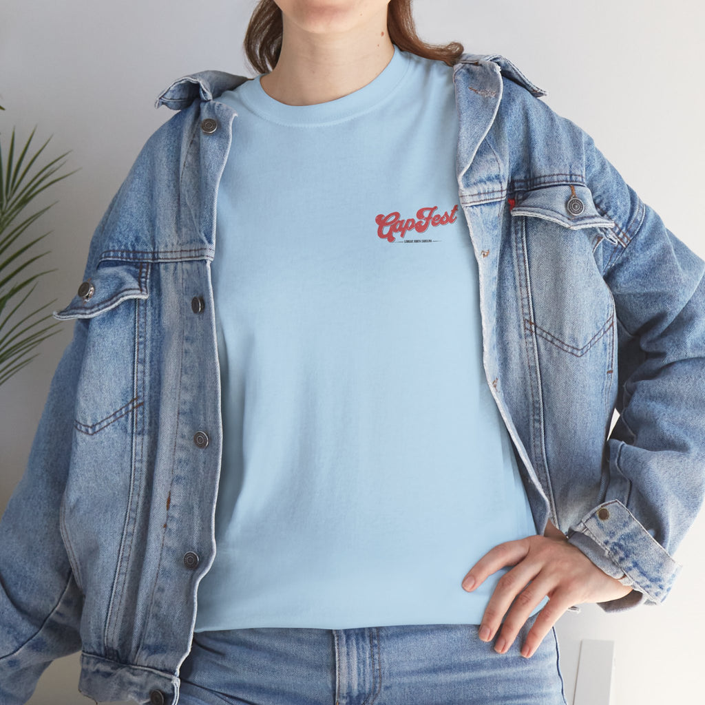 GapFest Handcrafted Logo Tee — Festival Graphic T‑Shirt