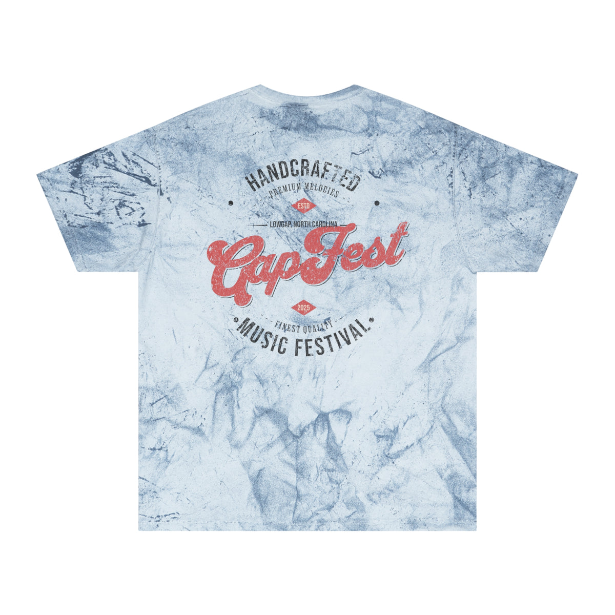 GapFest Tie-Dye T-Shirt — Vintage Feel Comfort Colors Brand Premium Tee