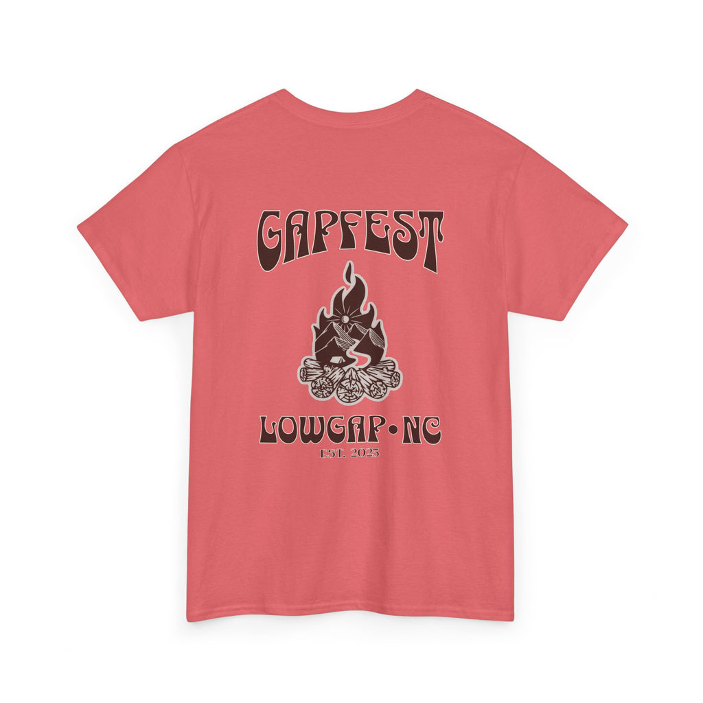 Gapfest 2025 OG Campfire Tee — Lowgap, NC T-Shirt (Est. 2025)