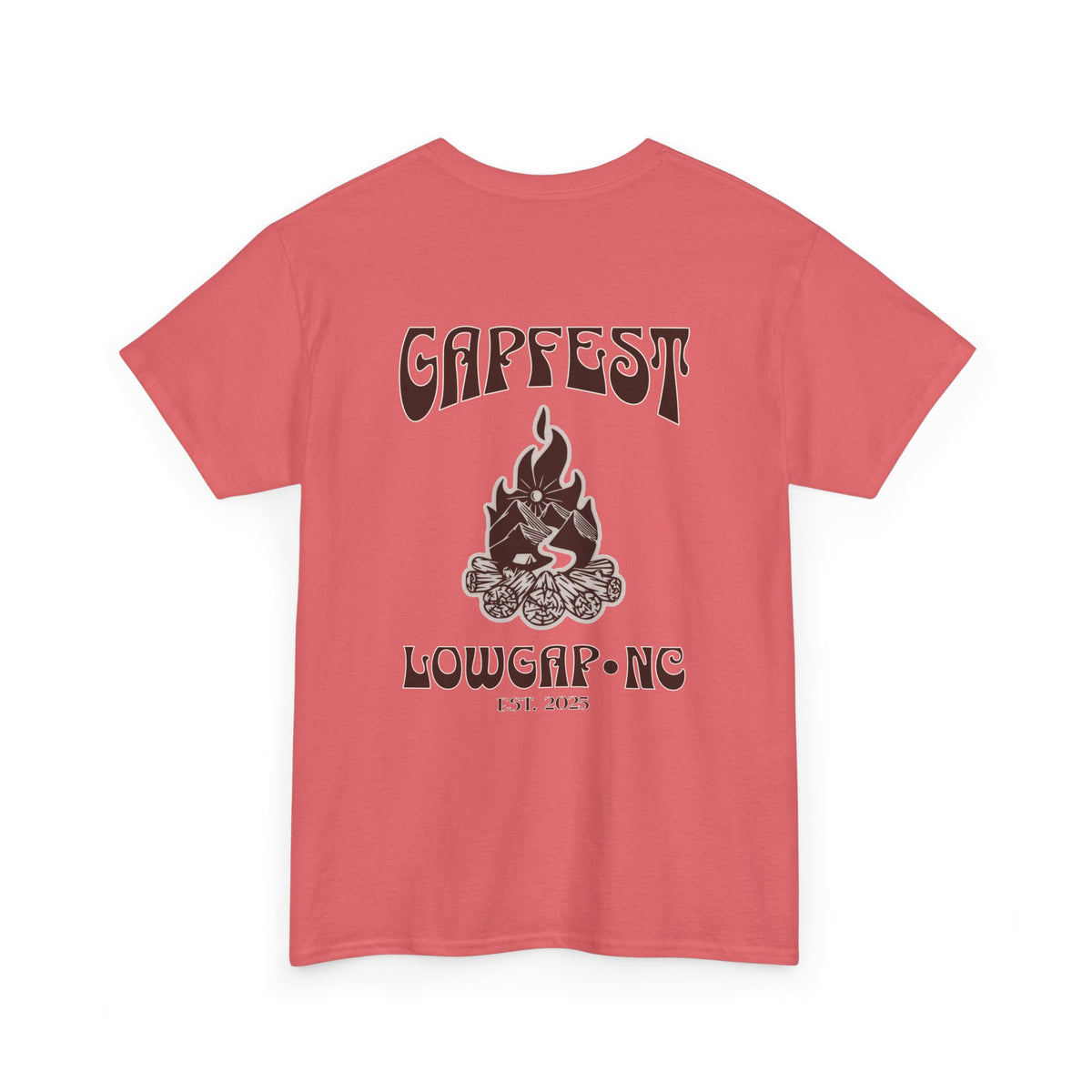 Gapfest 2025 OG Campfire Tee — Lowgap, NC T-Shirt (Est. 2025)