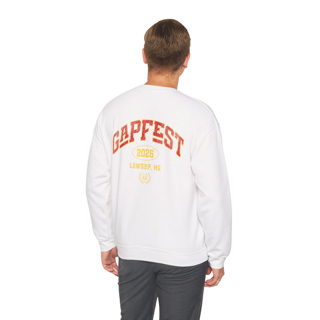 Crewneck Sweatshirt — GAPFEST 2026 Vintage Campus Pullover