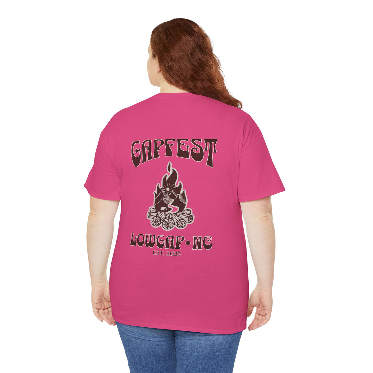 Gapfest 2025 OG Campfire Tee — Lowgap, NC T-Shirt (Est. 2025)