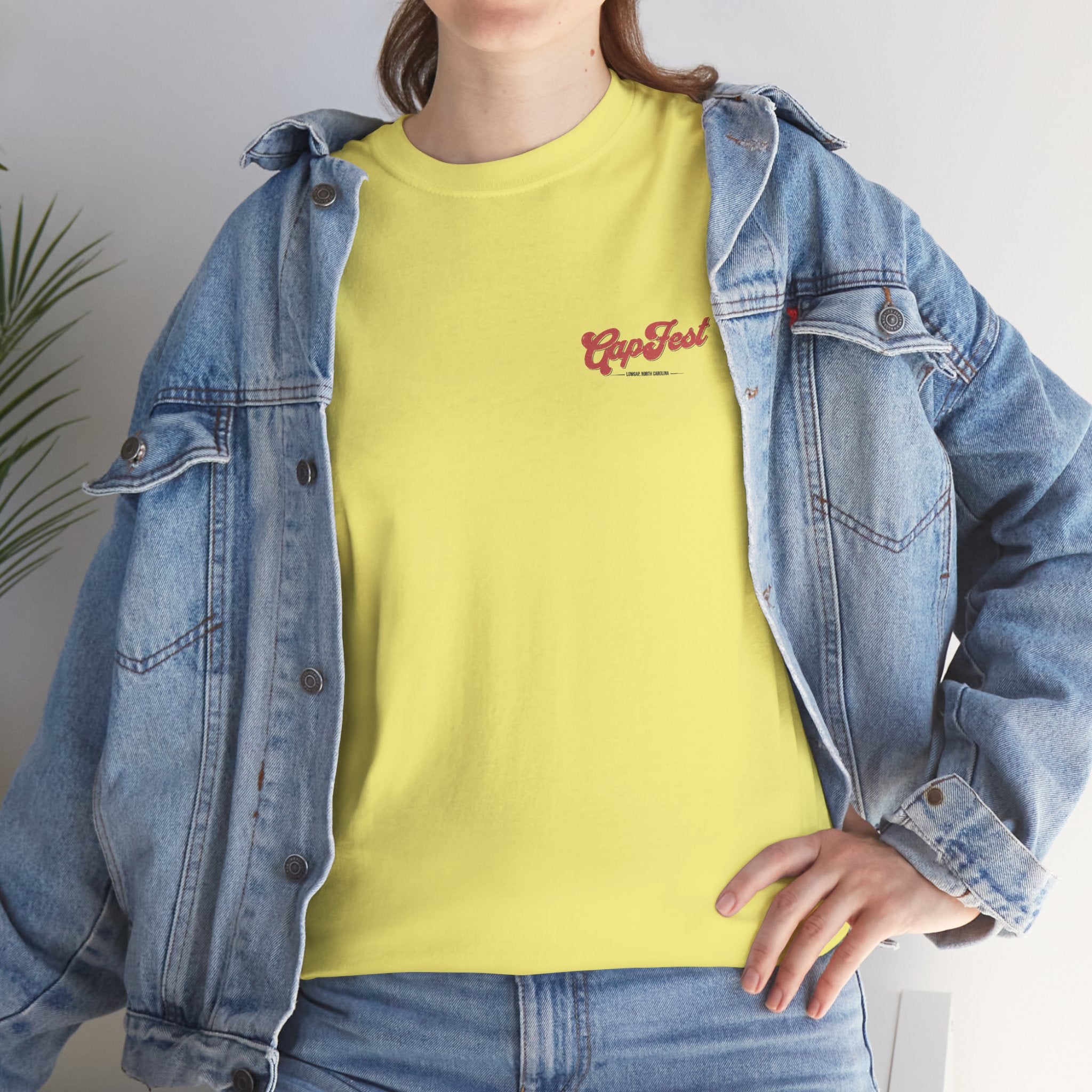 GapFest Handcrafted Logo Tee — Festival Graphic T‑Shirt
