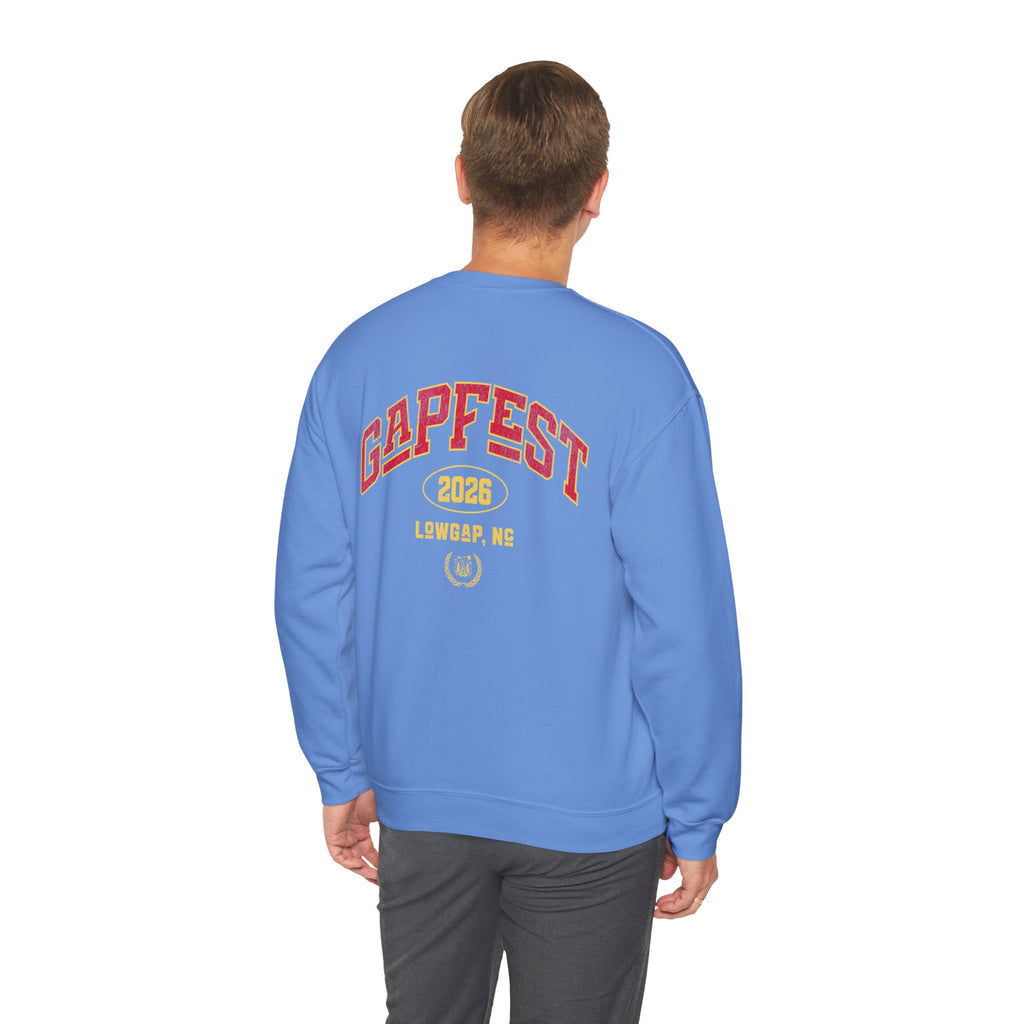 Crewneck Sweatshirt — GAPFEST 2026 Vintage Campus Pullover