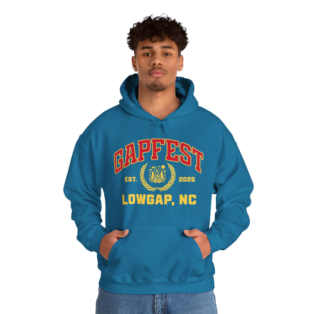 GapFest Lowgap NC Hoodie — Vintage College-Style Pullover
