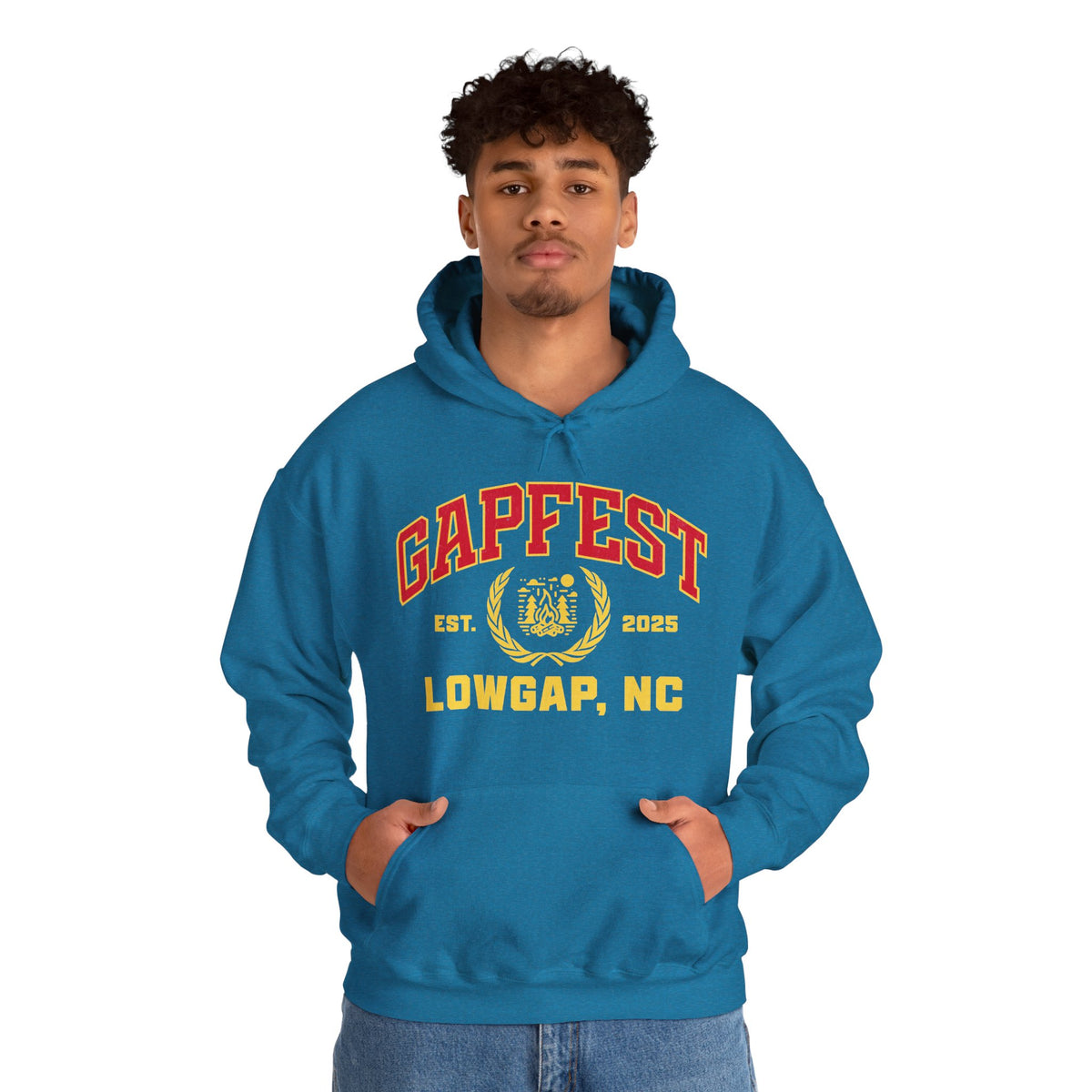 GapFest Lowgap NC Hoodie — Vintage College-Style Pullover