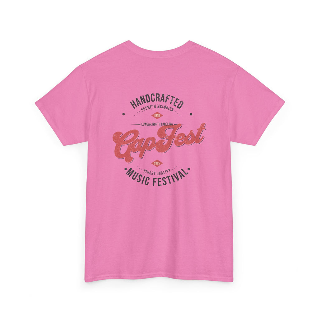 GapFest Handcrafted Logo Tee — Festival Graphic T‑Shirt