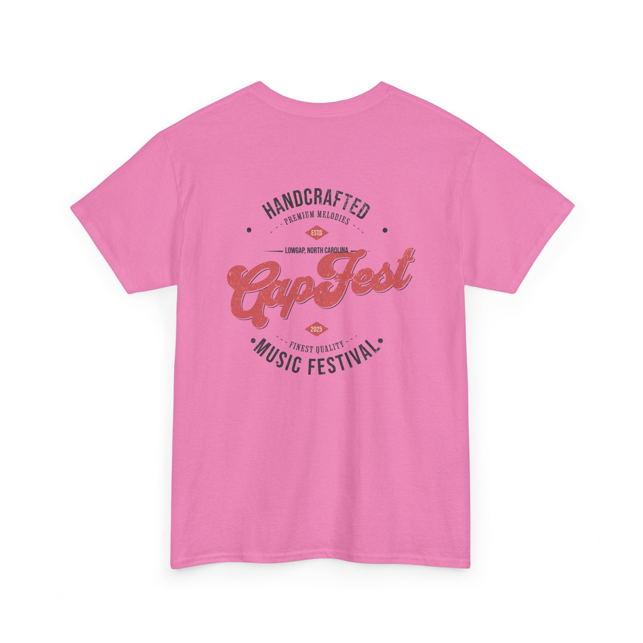 GapFest Handcrafted Logo Tee — Festival Graphic T‑Shirt