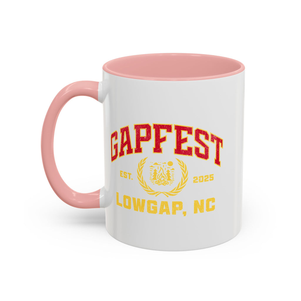 GapFest Lowgap, NC Coffee Mug — Retro Campus Accent Mug (11/15oz)