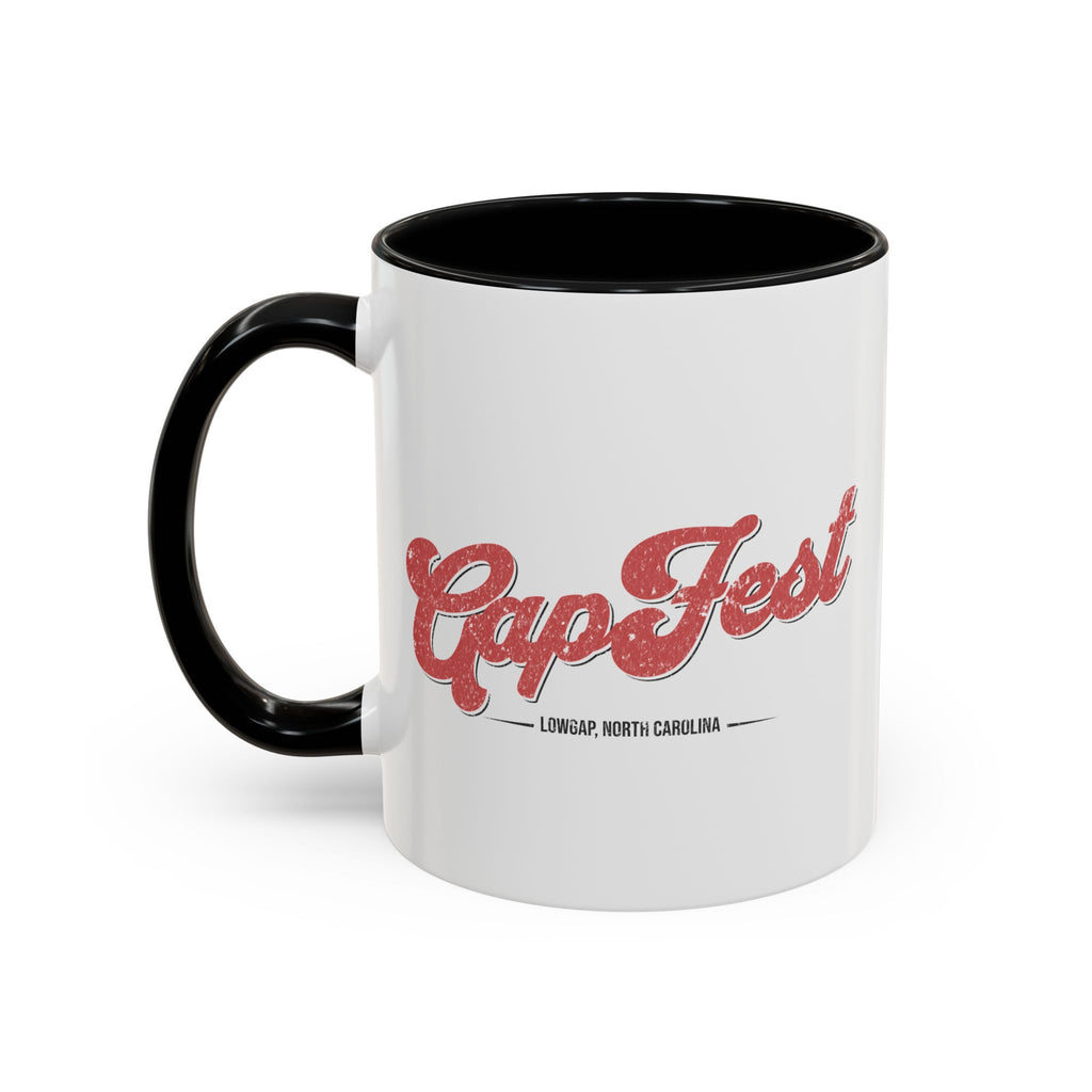 GapFest Coffee Mug — Vintage Logo Ceramic Accent Mug (11/15 oz)