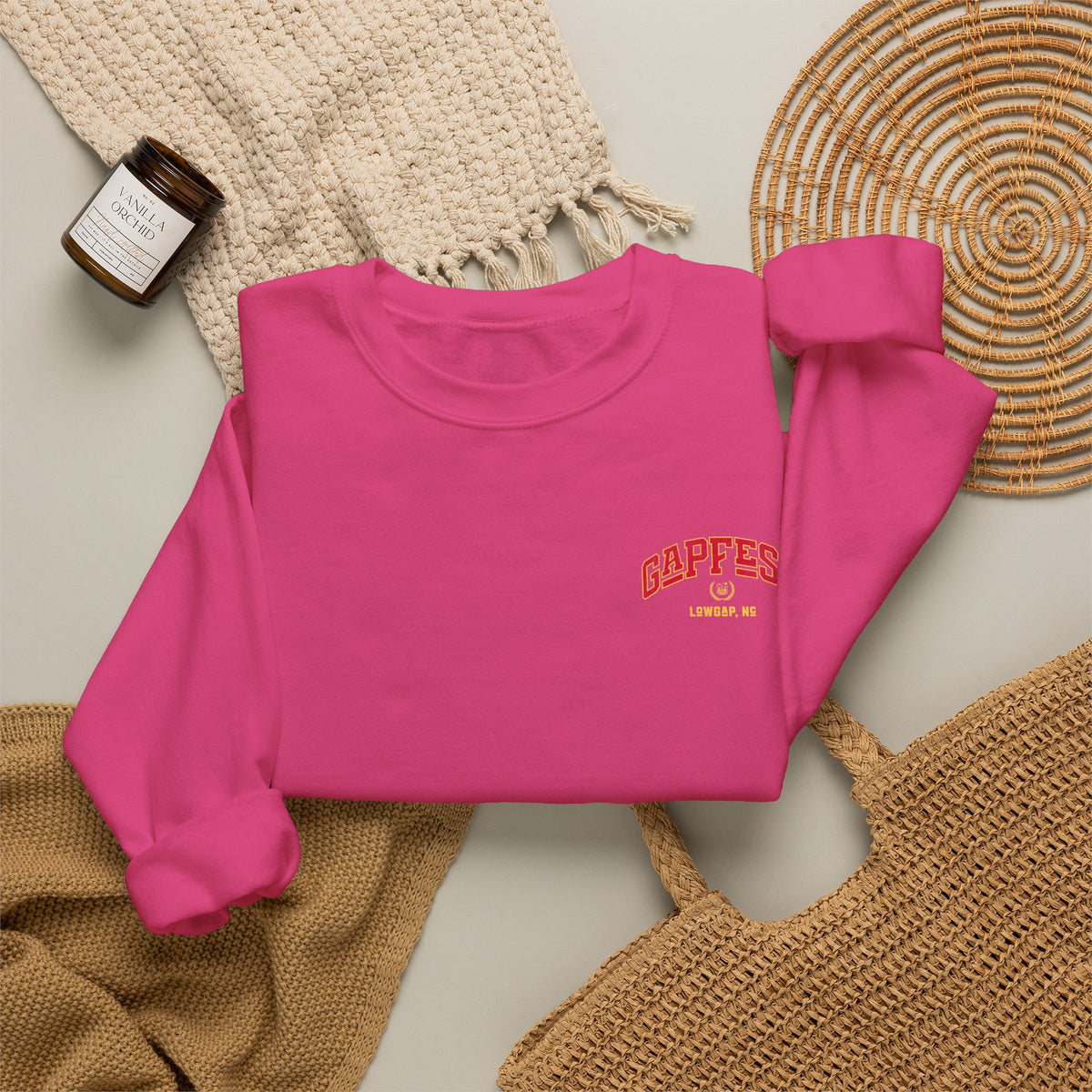 Crewneck Sweatshirt — GAPFEST 2026 Vintage Campus Pullover