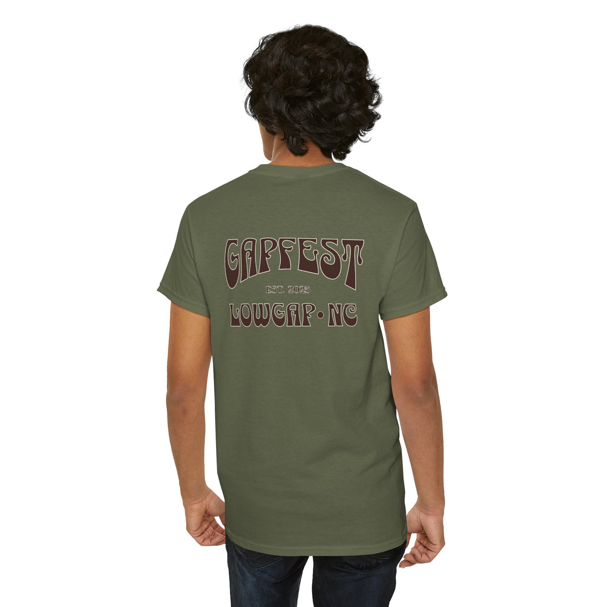 GapFest 2025 OG T-Shirt — GapFest Lowgap NC Retro Mountain Tee