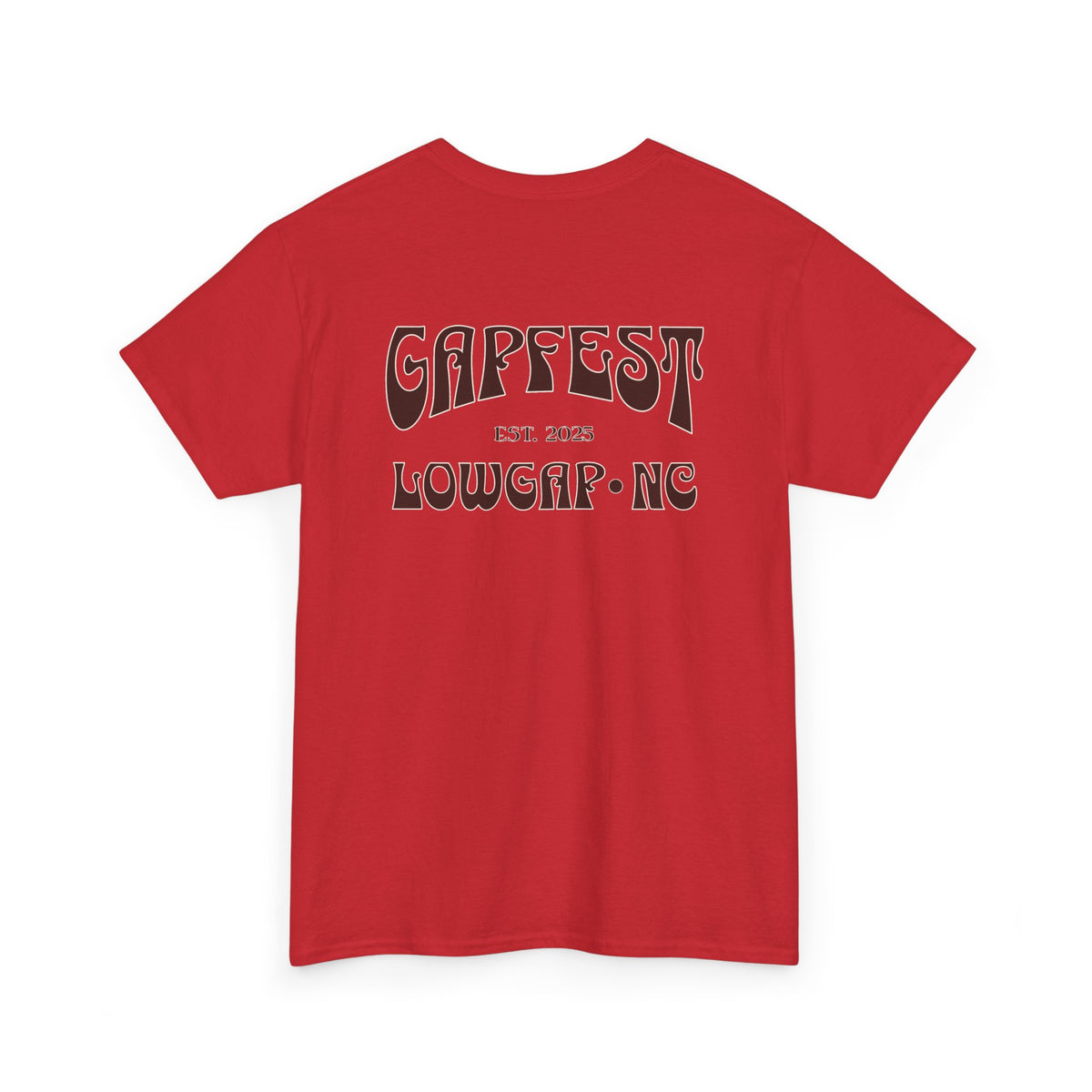 GapFest 2025 OG T-Shirt — GapFest Lowgap NC Retro Mountain Tee