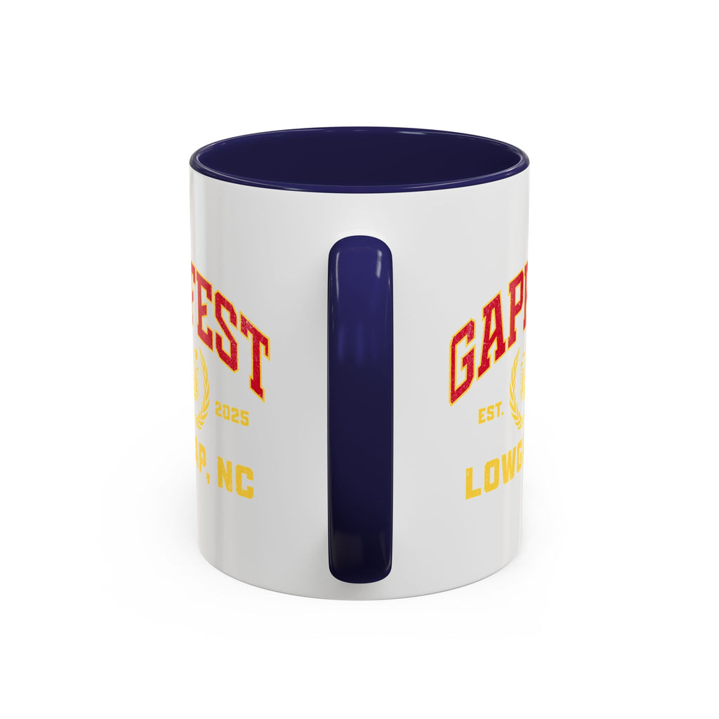 GapFest Lowgap, NC Coffee Mug — Retro Campus Accent Mug (11/15oz)