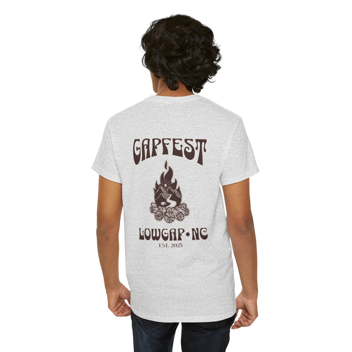 Gapfest 2025 OG Campfire Tee — Lowgap, NC T-Shirt (Est. 2025)