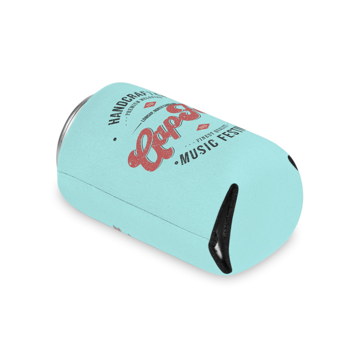 GapFest Can Cooler - GapFest Vintage Logo Design (Aqua)