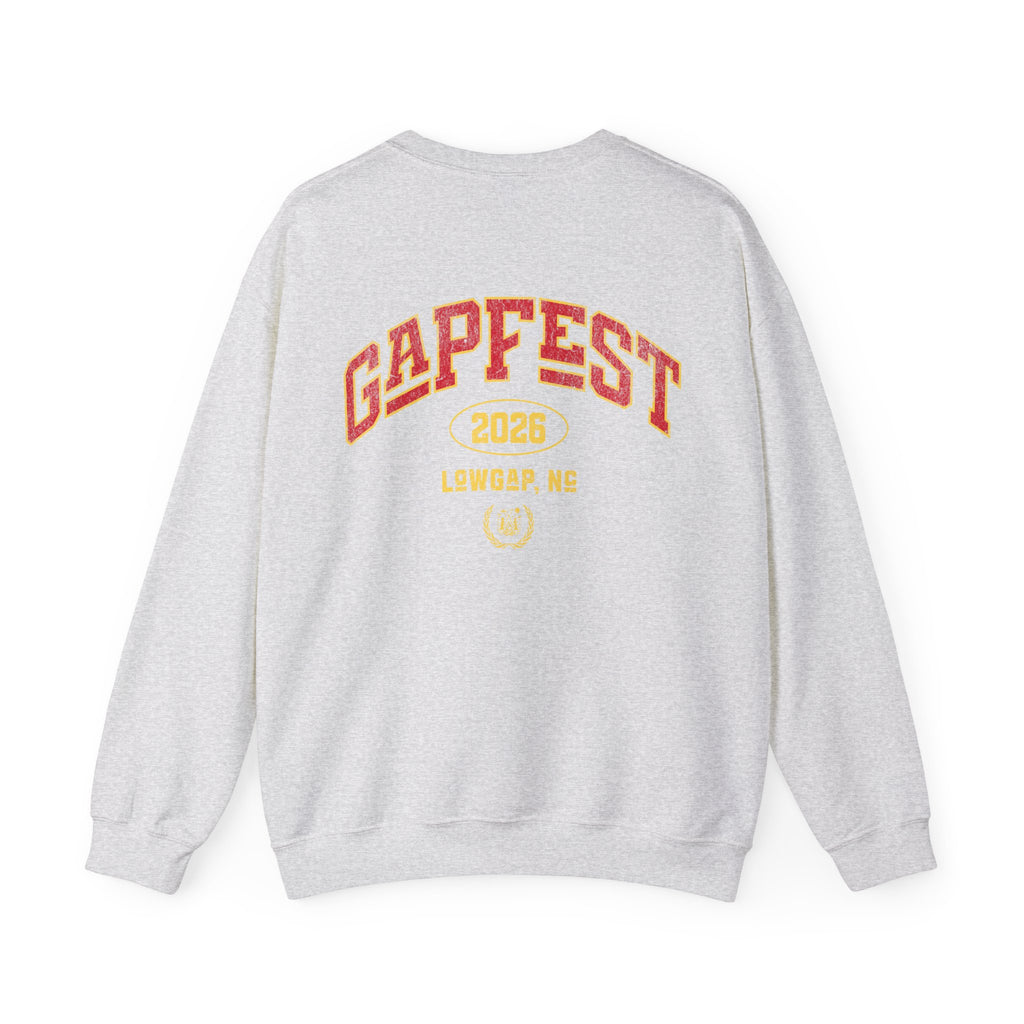 Crewneck Sweatshirt — GAPFEST 2026 Vintage Campus Pullover