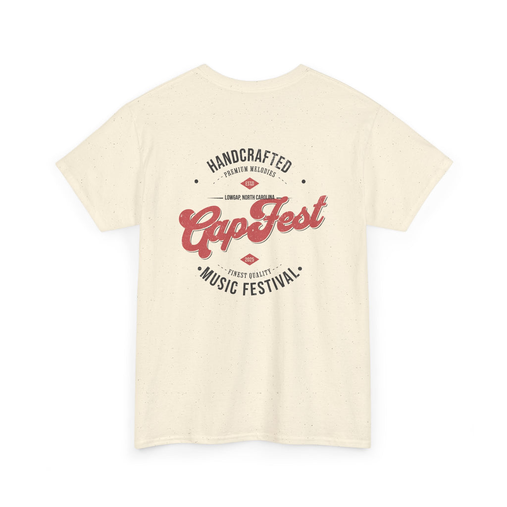 GapFest Handcrafted Logo Tee — Festival Graphic T‑Shirt