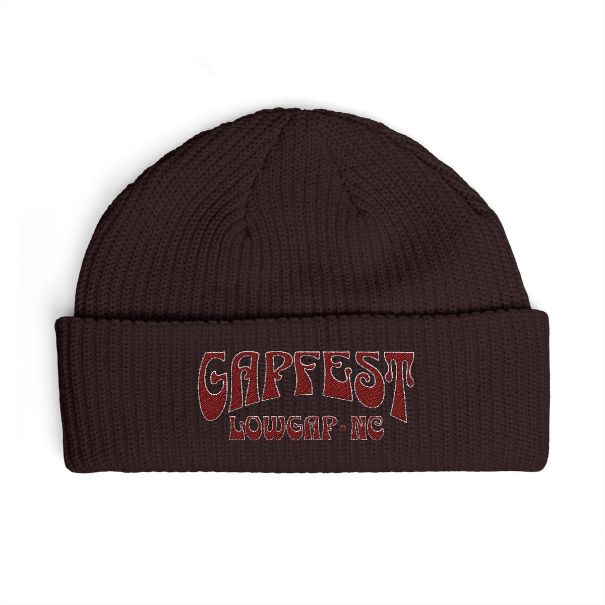 Cuff Beanie — Embroidered Gapfest OG Folded Knit Hat