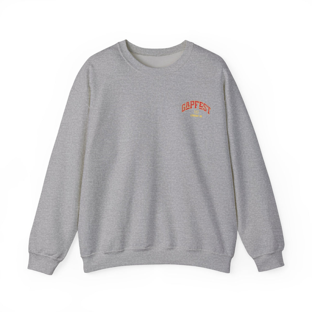 Crewneck Sweatshirt — GAPFEST 2026 Vintage Campus Pullover