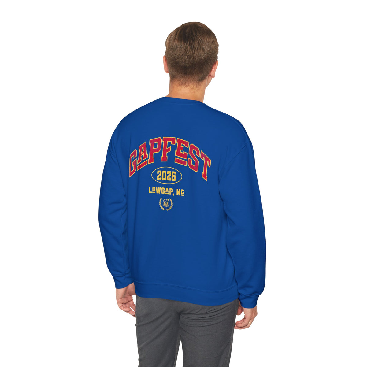 Crewneck Sweatshirt — GAPFEST 2026 Vintage Campus Pullover