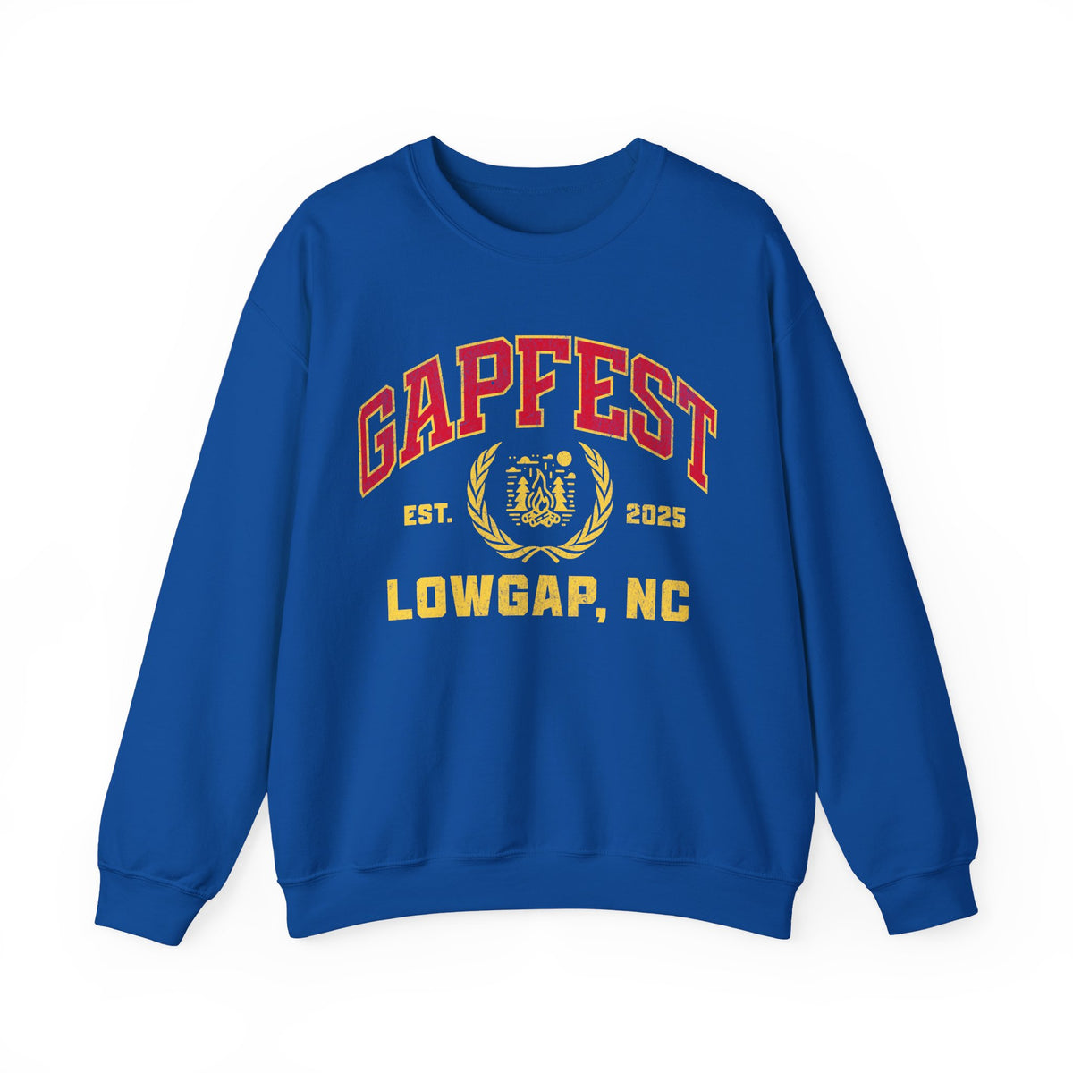 Gapfest Lowgap NC Crewneck Sweatshirt – Vintage College-Style Pullover