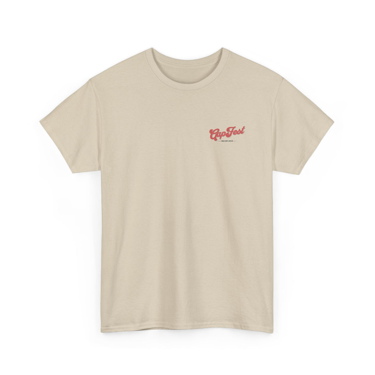 GapFest Handcrafted Logo Tee — Festival Graphic T‑Shirt