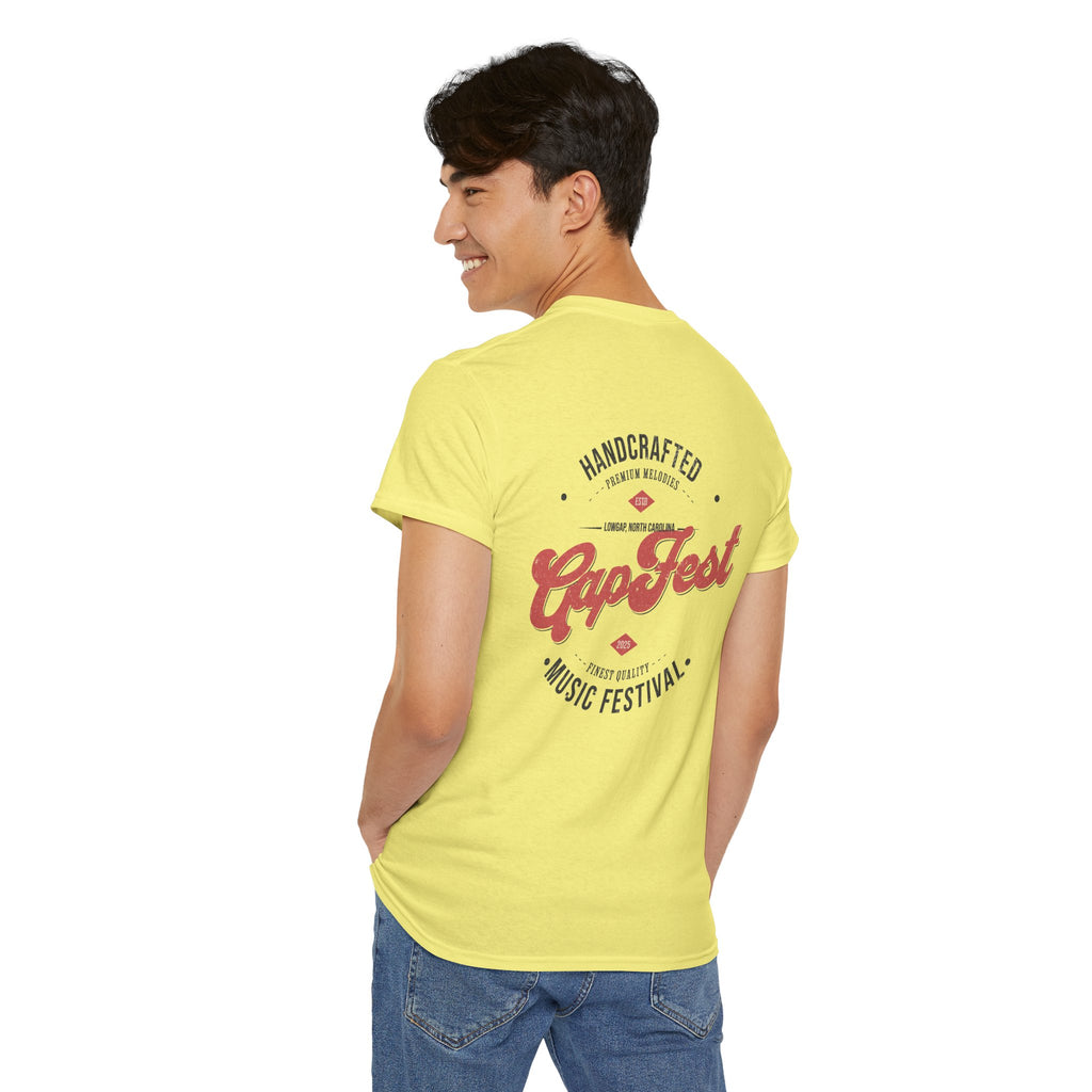 GapFest Handcrafted Logo Tee — Festival Graphic T‑Shirt