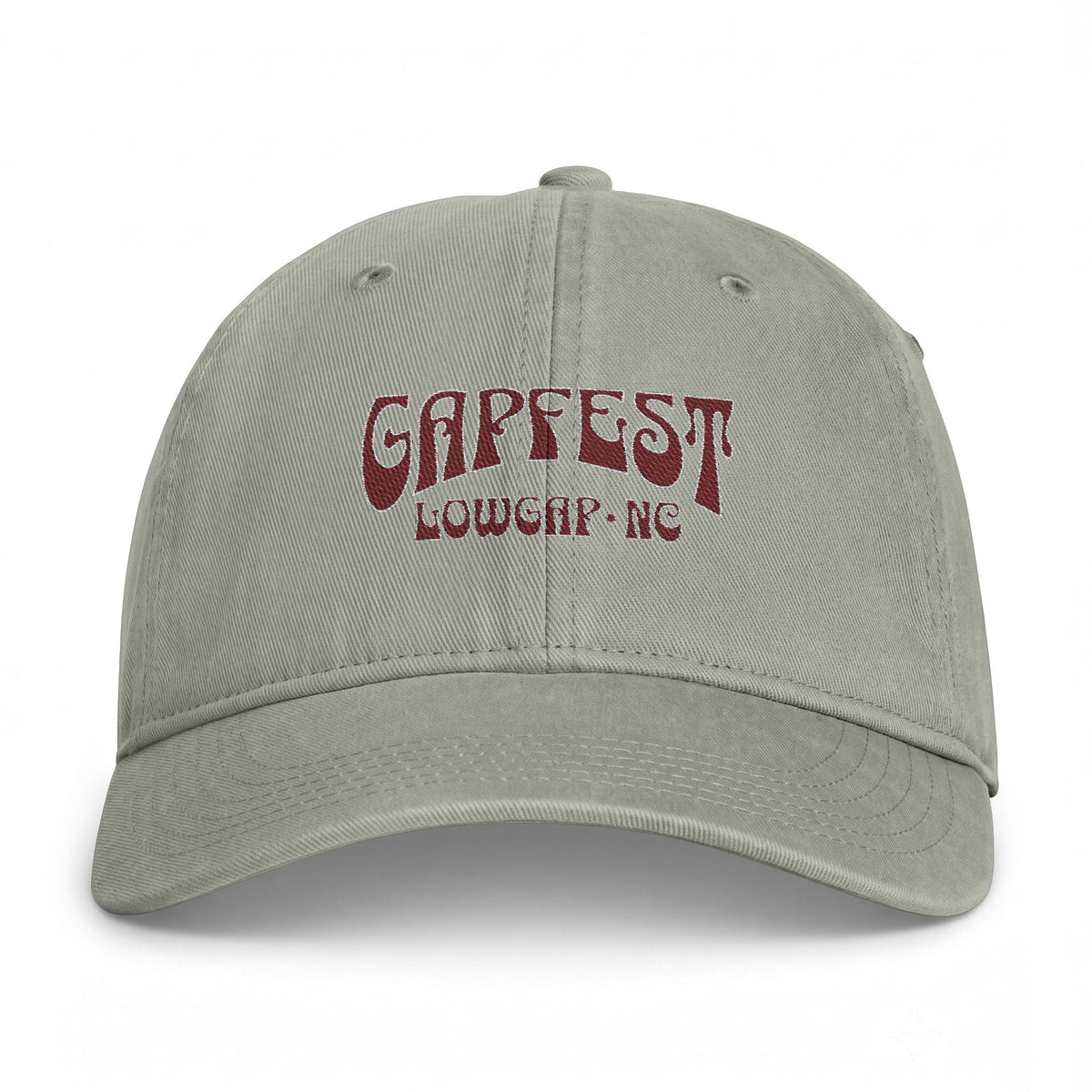 Embroidered Gapfest 2025 0G Vintage Logo Cap – Coastal Washed Hat