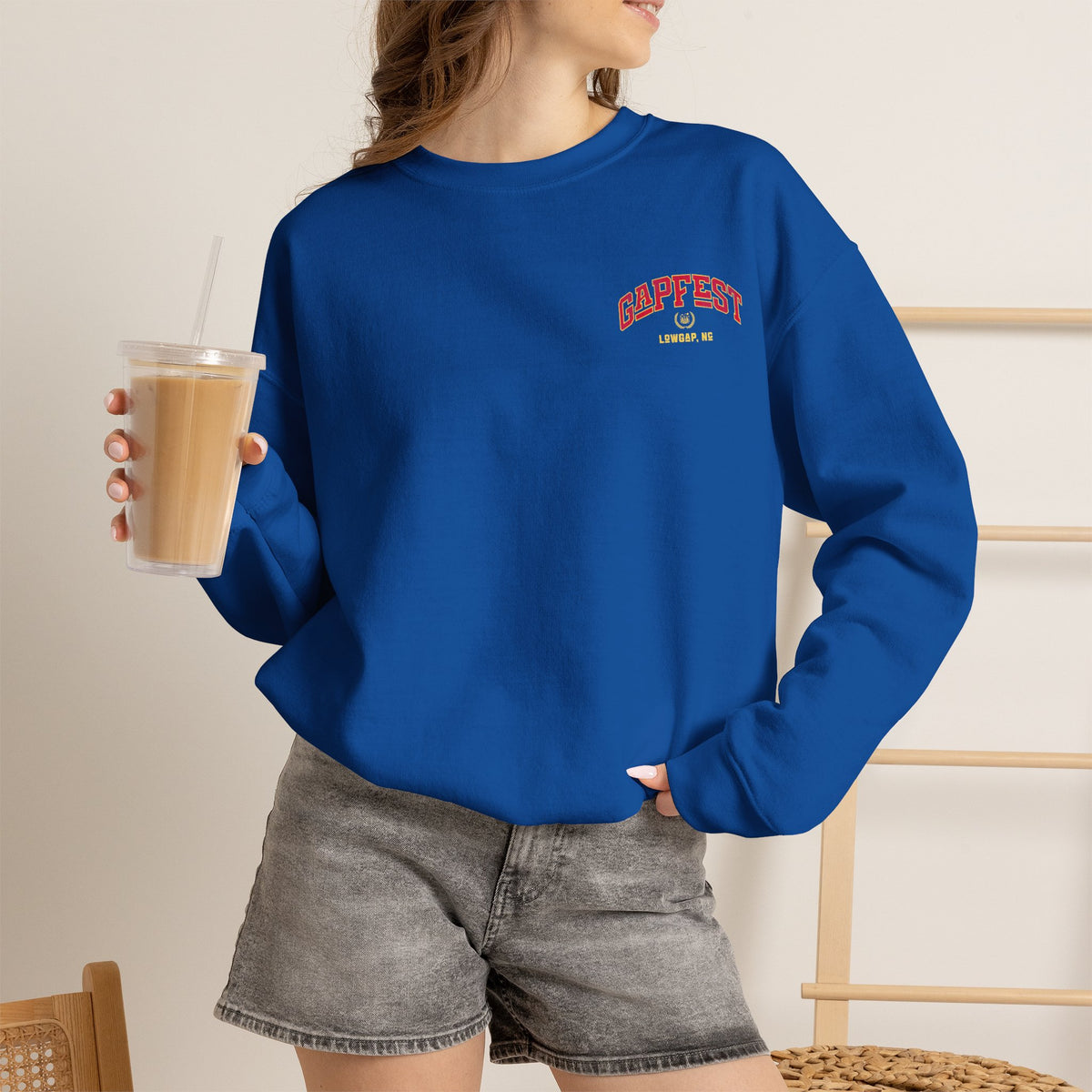 Crewneck Sweatshirt — GAPFEST 2026 Vintage Campus Pullover
