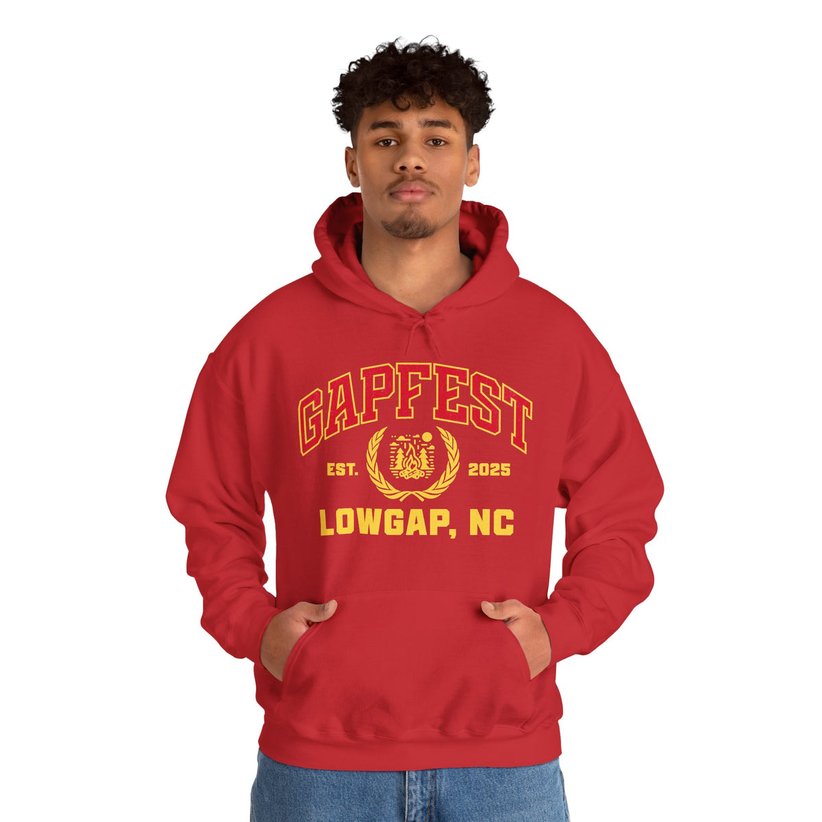 GapFest Lowgap NC Hoodie — Vintage College-Style Pullover