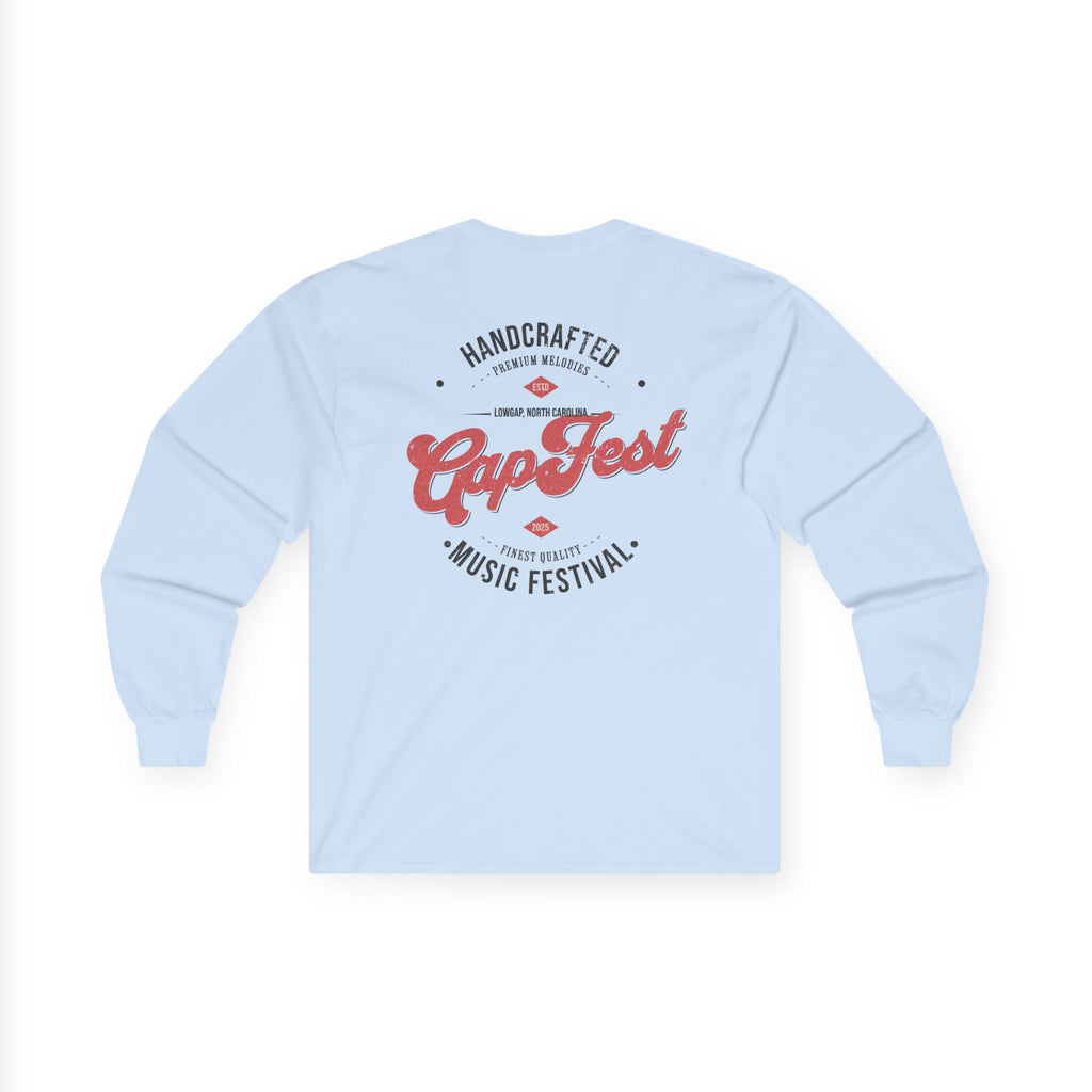 GapFest Handcrafted Long Sleeve Tee – Festival Graphic T-Shirt