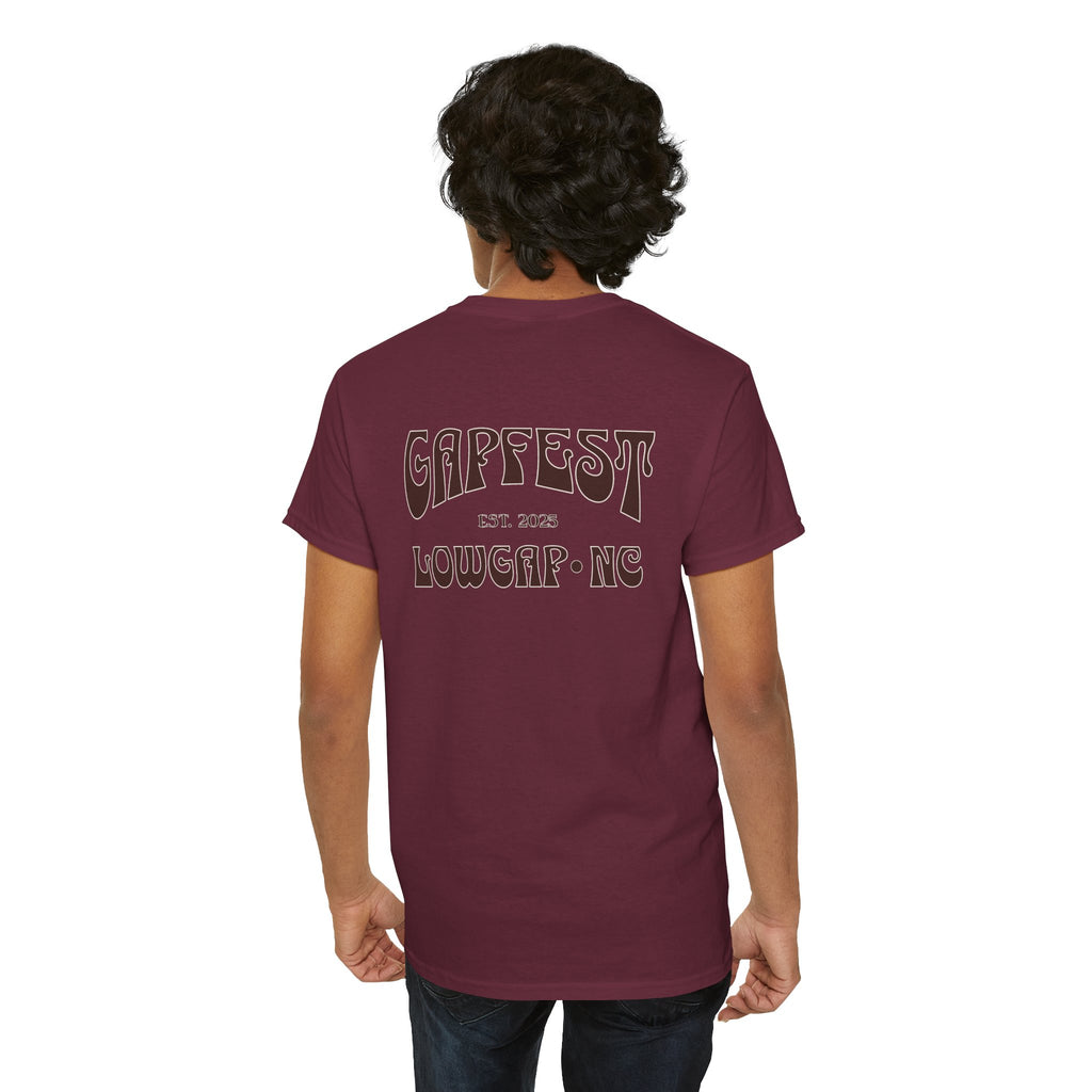 GapFest 2025 OG T-Shirt — GapFest Lowgap NC Retro Mountain Tee