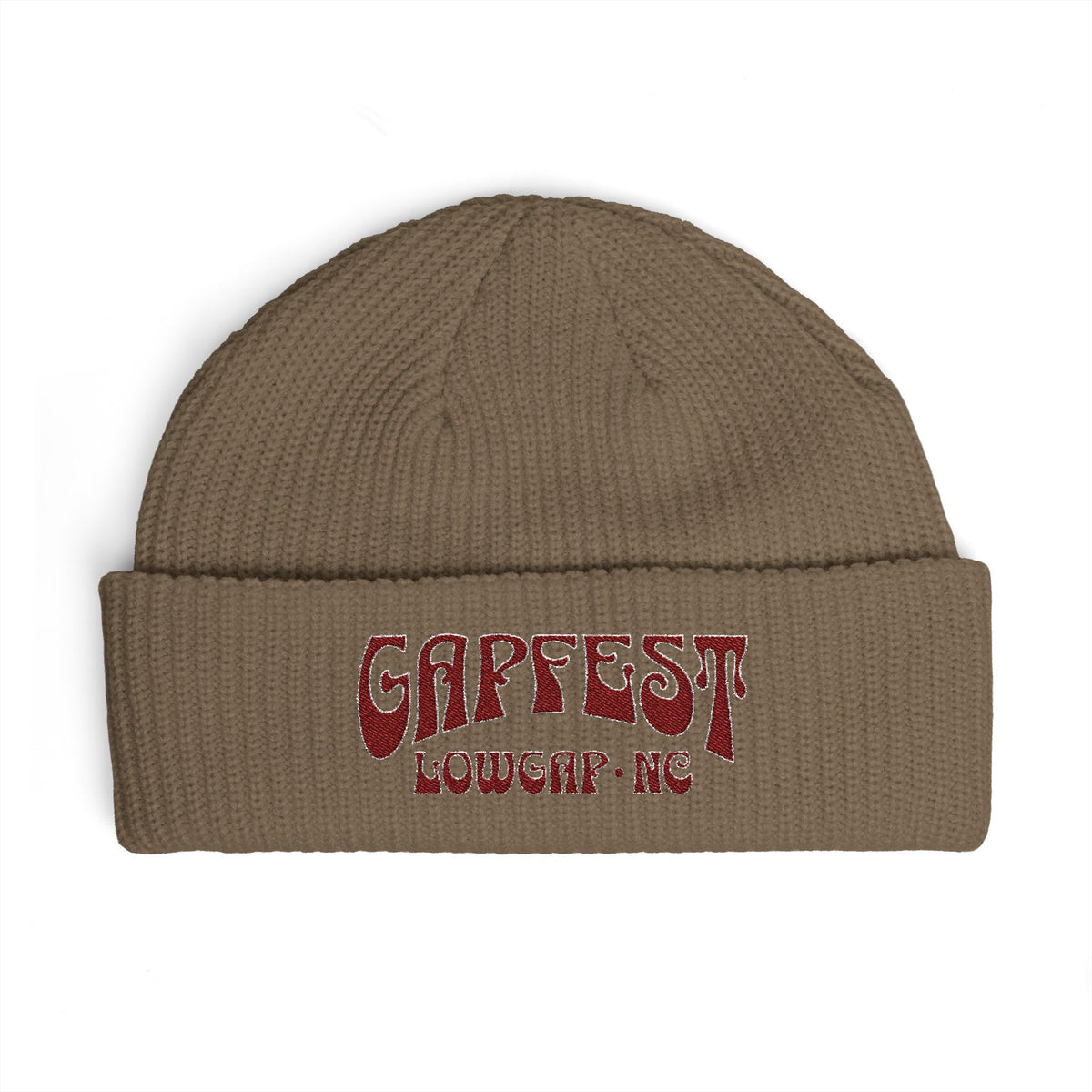 Cuff Beanie — Embroidered Gapfest OG Folded Knit Hat