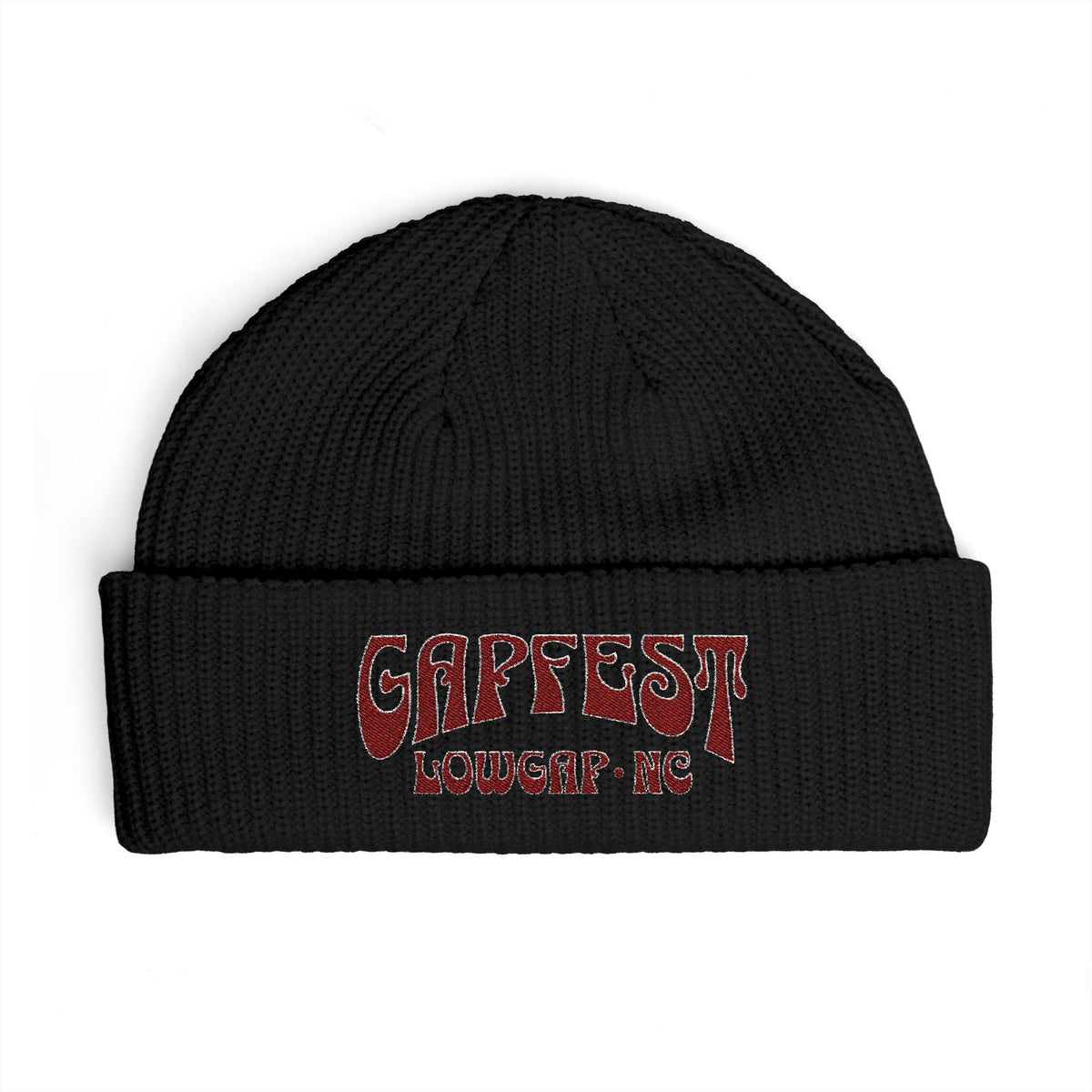 Cuff Beanie — Embroidered Gapfest OG Folded Knit Hat