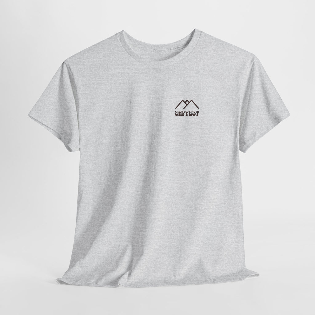 GapFest Dancing Skeletons T-Shirt — Lowgap NC Festival Tee